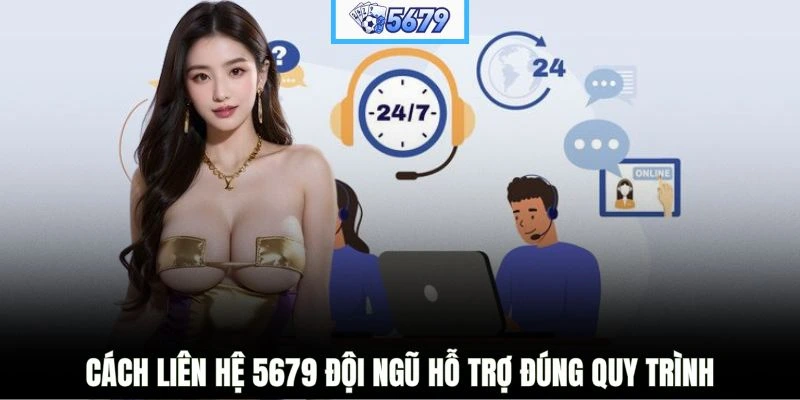 Cách liên hệ 5679 đội ngũ hỗ trợ đúng quy trình